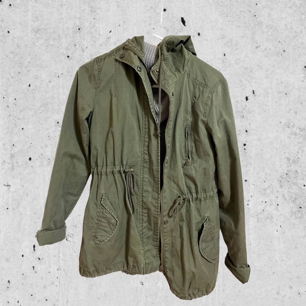 Utility Green Army Jacket